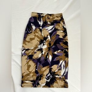 Floral skirt